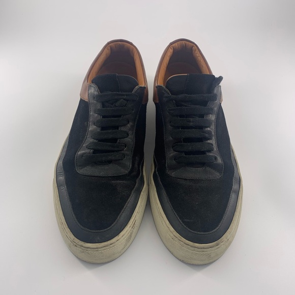 Frye Men’s Size 11.5M Leather Suede Casual Oxford Shoes Brown/ Black - Picture 3 of 7